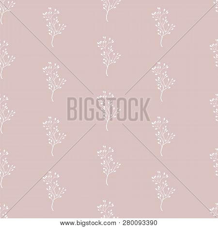 Hand Drawn Floral Seamless Pattern