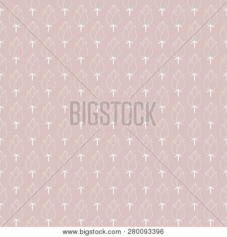 Hand Drawn Floral Seamless Pattern