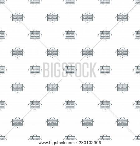 Literature Pattern Seamless Repeat For Any Web Design