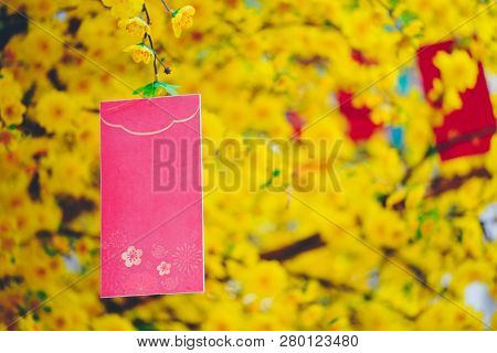 Red Envelopes Lunar New Year. High-quality Stock Images Of Red Envelopes Lunar New Year Draw Ochna I