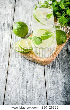 Summer Sour Cocktail Mojito