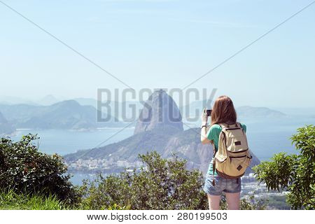Girl At The Rio De Janeiro