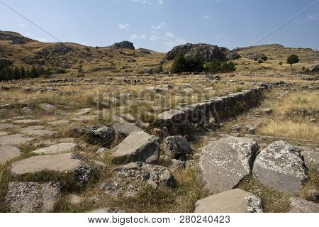 Ruins Of Old Hittite Capital Hattusa, Turkey