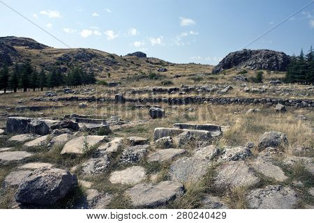 Ruins Of Old Hittite Capital Hattusa, Turkey