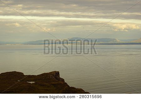 The Slieve League Cliffs In The West Of The Irish County Donegal On The Atlantic Ocean Are With 601 
