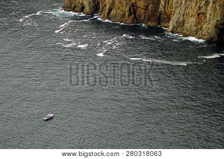 The Slieve League Cliffs In The West Of The Irish County Donegal On The Atlantic Ocean Are With 601 