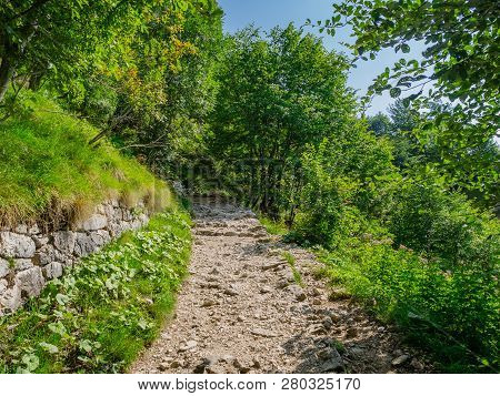 Road Of 52 Tunnels Hiking Trail, Veneto, Italy