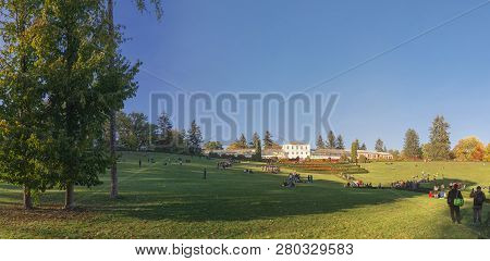 Autumn In Sofiyivka Park In Uman, Ukraine
