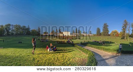 Autumn In Sofiyivka Park In Uman, Ukraine