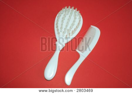 Baby hårbørste