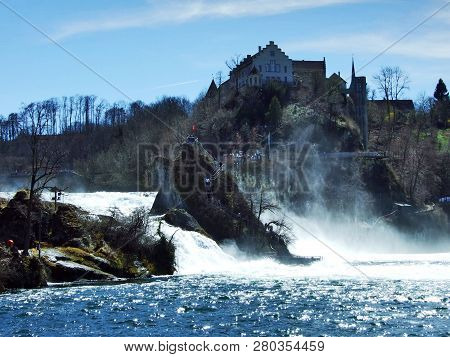 The Rhine Falls Or Rheinfall Waterfall, Neuhausen Am Rheinfall - Canton Of Schaffhausen, Switzerland