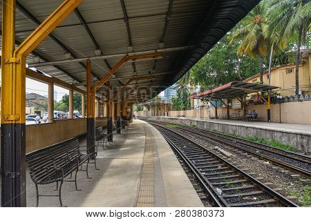Railway Station In Colombo, Sri Lanka