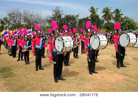 Paraders ในฤดูกาลเทศกาลกีฬาท้องถิ่น