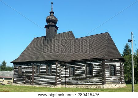 Marsikov, Czech Republic, September 19, 2018 -church Of St. Michael In Marsikov, Is A Valuable Renai
