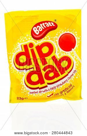 Winneconne, Wi - 20 January 2019: A Package Of Barratt Dib Dab Candy From United Kingdom On An Isola