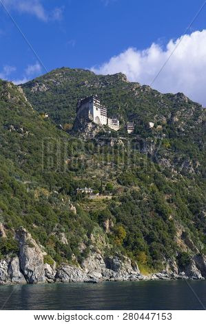 Mt. Athos Peninsula Is Home To 20 Monasteries,and Is An Autonomous Polity Within The Greek Republic.