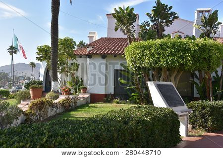 Ensenada, Mexico - Oct 25: Riviera Cultural Center Of Ensenada, Formerly Known As The Hotel-casino P