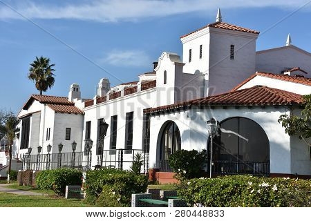 Ensenada, Mexico - Oct 25: Riviera Cultural Center Of Ensenada, Formerly Known As The Hotel-casino P