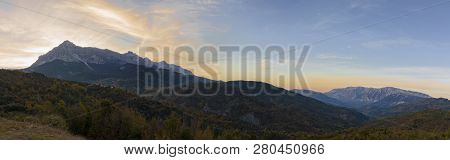 The National Park Of Tzoumerka,peristeri & Arachthos Gorge,is An Open Land Area Of About 820 Km2,loc