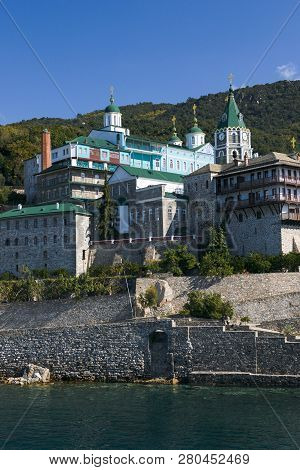 Mt. Athos Peninsula Is Home To 20 Monasteries,and Is An Autonomous Polity Within The Greek Republic.