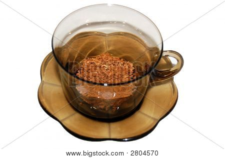 Beker met koffie