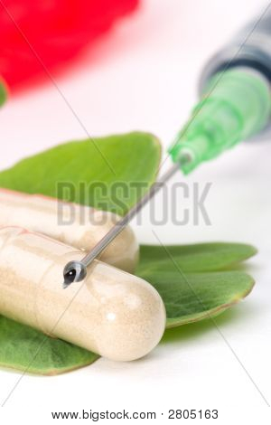 Capsule e siringa