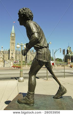 disabled monument at Parliament Hill in Ottawa, Ontario, Canada