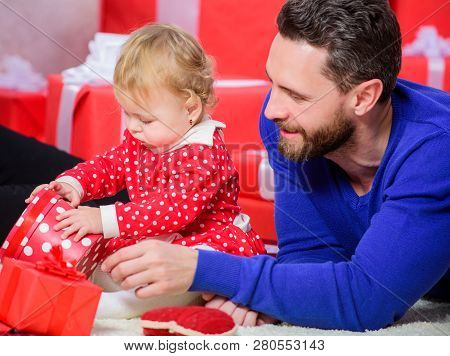 Parenthood Goals. Endless Love. Parenthood As Challenge And Achievement. Father Play With Cute Baby 