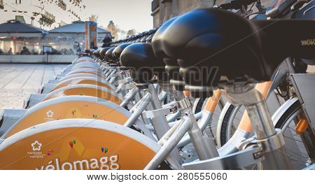 Velomagg Bike Sharing City Bikes For Rental In Montpellier