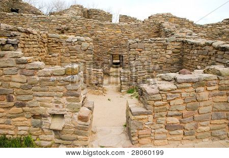Aztec Ruins National Monument indianischen Ruinen indian