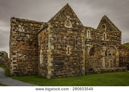 Exterior Of The Nunnery On The Island Of Iona