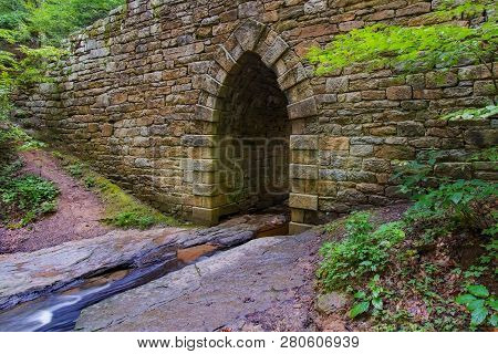Poinsett Bridge In The Summer In South Carolina