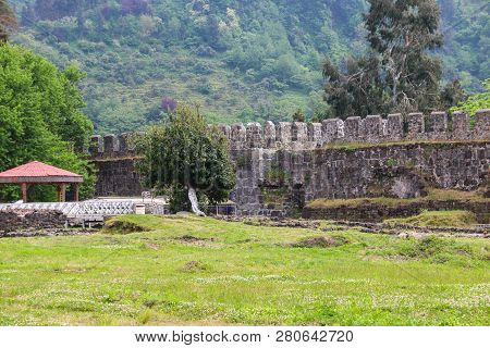 Old Byzantine Gonio Fortress Near Batumi, Georgia