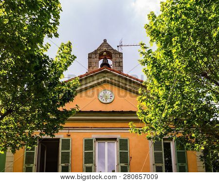 Architecture Of Ajaccio, Corsica, France.