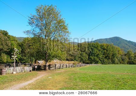 Village Oconaluftee Mountain Farm Museum