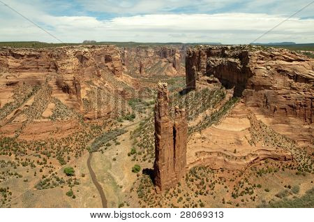 Aranha Rock no Canyon de Chelly