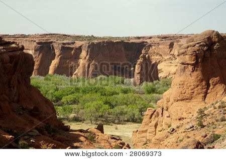 formações rochosas e Canyon de Chelly