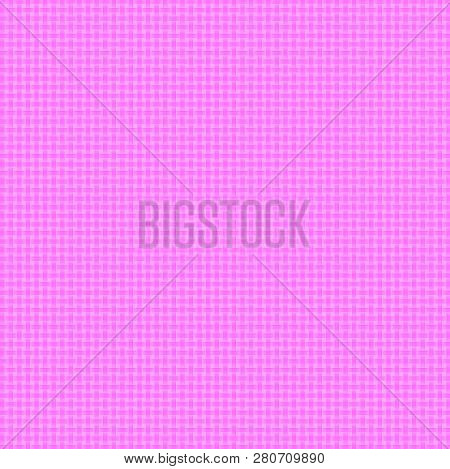 Pink Woven Basketweave Abstract Background