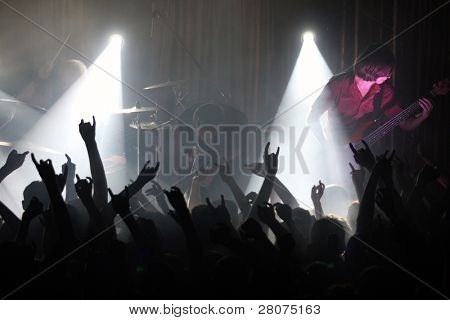 Tomsk, Russland Oktober 2: am Konzert Music band 