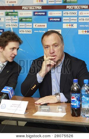 TOMSK, Rusia - el 5 de abril: Dirk Nicolaas 
