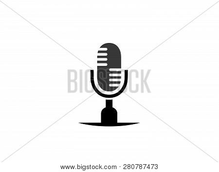 Microphone And Speakerphone A Mike For Logo Design