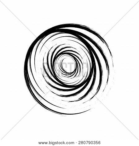 White Background. Tunnel Abstract. Twisted Lines. Abstract Fractal Background. Logo. Glitch Lines.