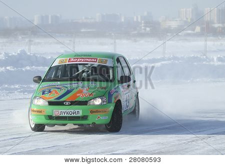 Moskva, Rusland - februar 23: 21 traditionelle 