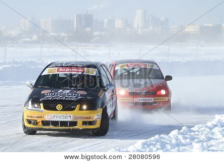 Moskva, Rusland - februar 23: 21 traditionelle 