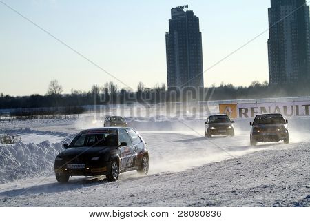 Moskva - februar 23: 21 traditionelle 