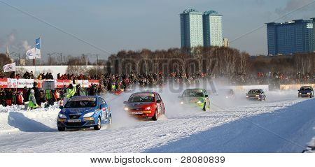 Moskva - februar 23: 21 traditionelle 