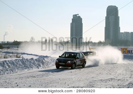 Moskva, Rusland - februar 23: 21 traditionelle 