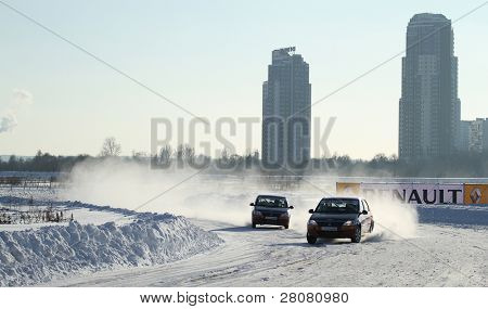 Moskva, Rusland - februar 23: 21 traditionelle 