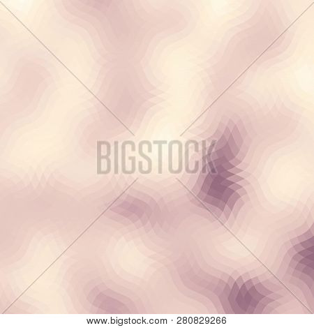Geometric Wavy Abstract Pattern. Polygonal Square Background.