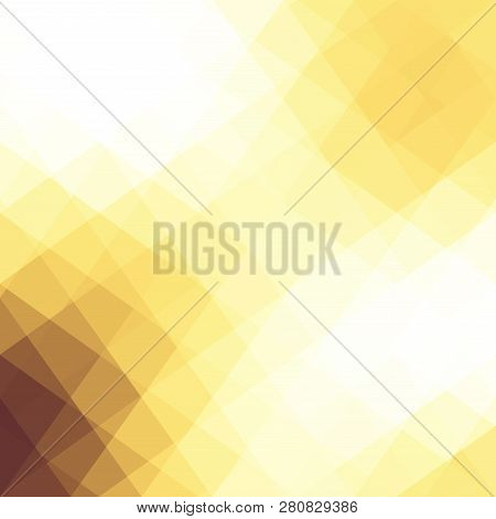 Geometric Abstract Pattern In Low Poly Style.